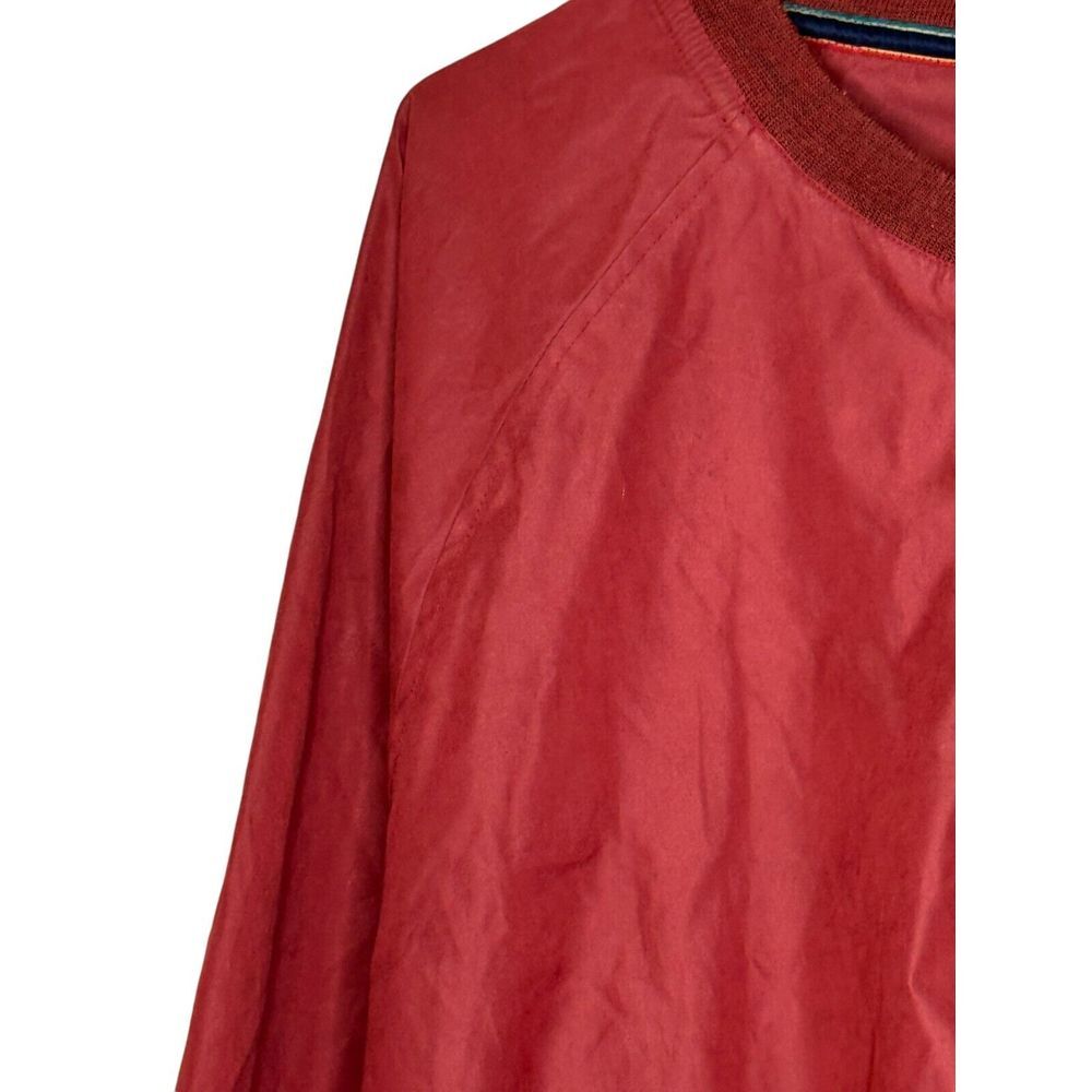 Sun Ice Men Jacket Embroidered Windbreaker V-Neck Outdoor 1/4 Snap Pockets Large - Picture 3 of 11